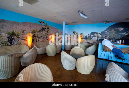 Lounge presso l'Hotel Standard sul Sunset Strip di Los Angeles, CA Foto Stock