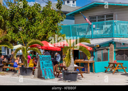 Skinny in holmes beach su Anna Maria Island, Florida, Stati Uniti Foto Stock