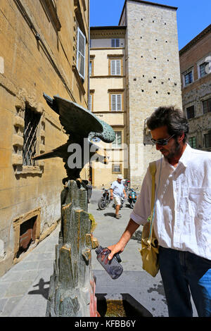 Aquila, Siena, Italia Foto Stock