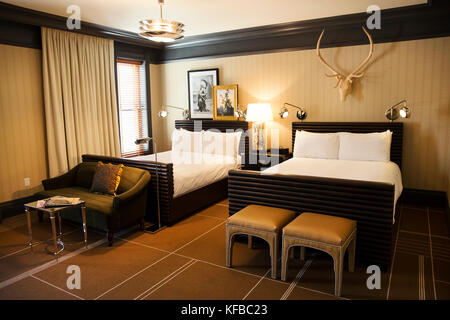 Stati Uniti d'America, Colorado, Aspen, camera shot presso l'Hotel Jerome, centro di Aspen Foto Stock