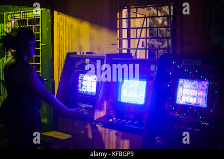 Giamaica, Port Antonio. Tutte le Star Bar e Lounge. Foto Stock