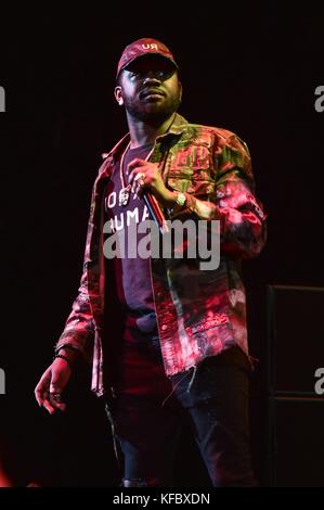 Brooklyn, NY, Stati Uniti. 26 Ottobre 2017. Kranium in presenza del Concerto Powerhouse 2017 di iHeartMedia, Barclays Center, Brooklyn, NY 26 ottobre 2017. Credit: Steven Ferdman/Everett Collection/Alamy Live News Foto Stock