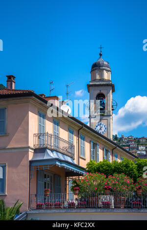 Borghi più belli del lago di como, tremezzina Foto Stock