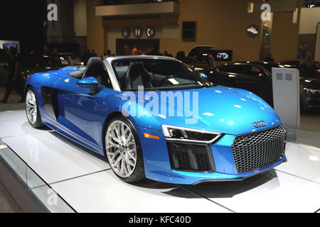 Audi R8, 2017 Auto Show, Washington DC Foto Stock