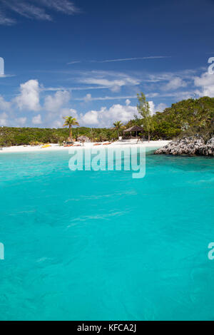 EXUMA, Bahamas. Johnny Depp isola privata. Foto Stock