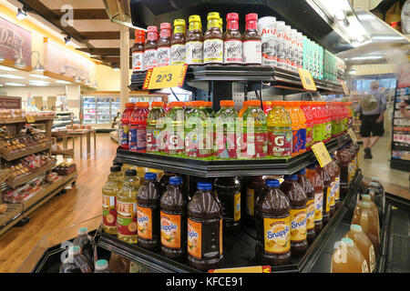 Negozio alimentare di alimentari Lion a Pawleys Island, Carolina del Sud, Stati Uniti Foto Stock