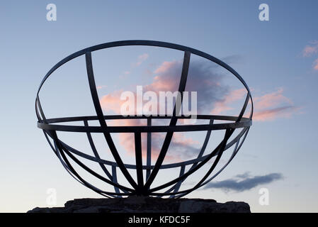 Memoriale di radar a st aldhelm di testa, Dorset Foto Stock