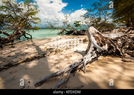 Gili meno beach, lombok, INDONESIA Foto Stock