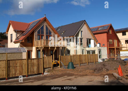 Ashley Vale Self-Build comunità, St.Werburghs, Bristol Foto Stock