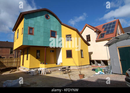 Ashley Vale Self-Build comunità, St.Werburghs, Bristol Foto Stock