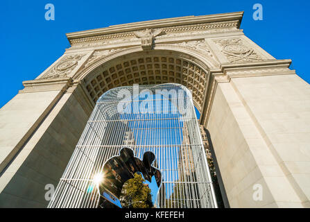 Ai Weiwei Washington Square scultura Foto Stock