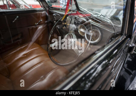 Classic car rally, Mendoza, Argentina Foto Stock
