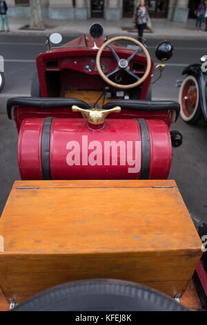 Classic car rally, Mendoza, Argentina Foto Stock