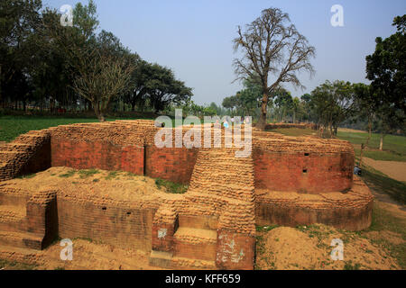 Mahasthangarh è il più antico sito archeologico in Bangladesh. Essa risale al 700 a.c. e fu l'antica capitale del regno pundra. bogra, bang Foto Stock