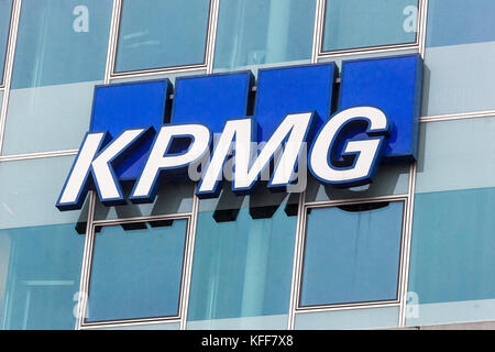 Logo KPMG Foto Stock