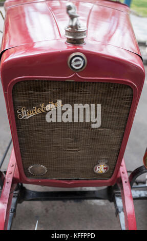 Classic car rally, Mendoza, Argentina Foto Stock