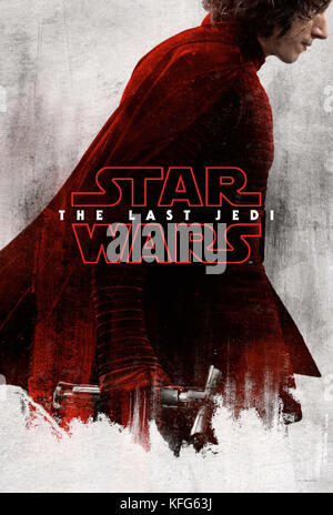 DATA di uscita: 15 dicembre 2017 TITOLO: Star Wars: The Last Jedi CASA DI PRODUZIONE: Lucasfilm DIRETTORE: Rian Johnson TRAMA: Dopo aver fatto i suoi primi passi in un mondo più grande in Star Wars: Il risveglio della forza (2015), Rey continua il suo viaggio epico con Finn, Poe e Luke Skywalker nel prossimo capitolo della saga. Starring: PosterArt. (Credit Image: © Lucasfilm/Entertainment Pictures)