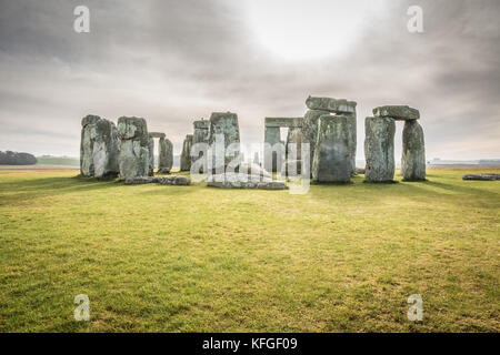 La stonehenge in Islanda Foto Stock