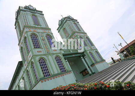 Il Templo Católico de Sarchí Norte (Tempio cattolica del nord Sarchi), Avenida 1, Sarchí, provincia di Alajuela, Costa Rica, America Centrale Foto Stock