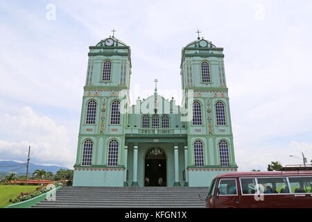 Il Templo Católico de Sarchí Norte (Tempio cattolica del nord Sarchi), Avenida 1, Sarchí, provincia di Alajuela, Costa Rica, America Centrale Foto Stock