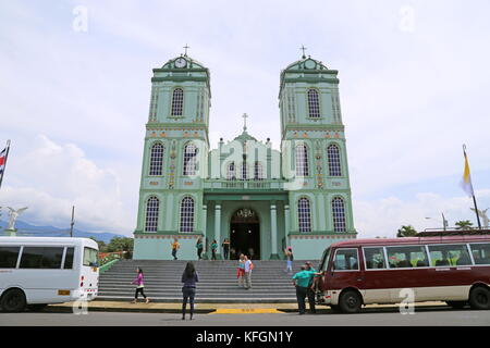 Il Templo Católico de Sarchí Norte (Tempio cattolica del nord Sarchi), Avenida 1, Sarchí, provincia di Alajuela, Costa Rica, America Centrale Foto Stock