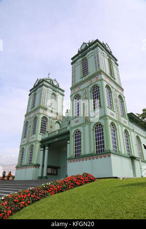 Il Templo Católico de Sarchí Norte (Tempio cattolica del nord Sarchi), Avenida 1, Sarchí, provincia di Alajuela, Costa Rica, America Centrale Foto Stock