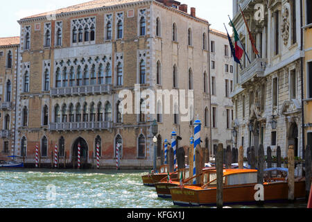 Ca' d'Oro, Grand Canal, Venezia, Italia Foto Stock
