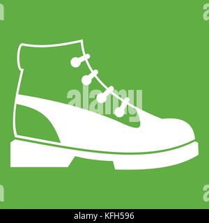 Gli uomini oxfords Icon green Illustrazione Vettoriale