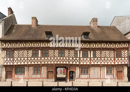 Il museo nella casa di Henry IV, Saint Valery en Caux, in Normandia, Francia, Europa Foto Stock