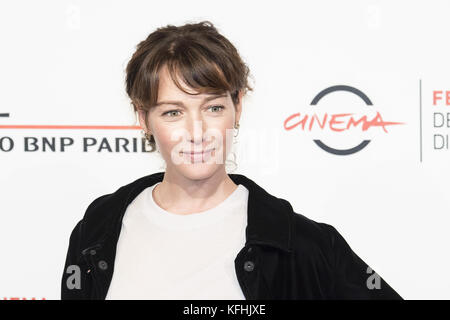 Roma, Italia. 29 ott 2017. Photocall di Metti una notte a Roma Film Festival 2017 Credit: Silvia Gerbino/Alamy Live News Foto Stock