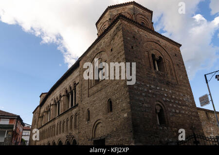 Ohrid Macedonia - 03 Luglio 2017: la chiesa di Santa Sofia Foto Stock