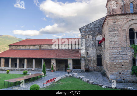 Ohrid Macedonia - 03 Luglio 2017: la chiesa di Santa Sofia Foto Stock