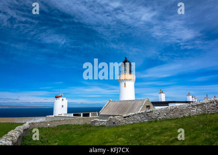 Dunnett Capo Faro, Caithness in Scozia, Regno Unito Foto Stock