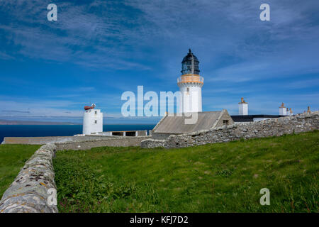 Dunnett Capo Faro, Caithness in Scozia, Regno Unito Foto Stock