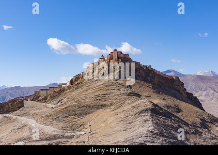 Gyantse Fort - Tibet Foto Stock