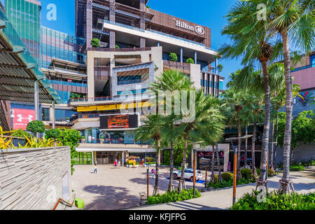 Pattaya, thailandia - agosto 02: questo è il festival centrale shopping mall il quale è un popolare centro commerciale ubicato nel centro cittadino di area su agosto 02, 2017 in patta Foto Stock