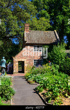 I cuochi' cottage in giardini fitzroy a Melbourne, Victoria, Australia Foto Stock