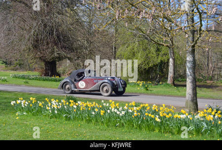 Flying Scotsman eseguire 2016-1937 Frazer Nash bmw 328 Foto Stock