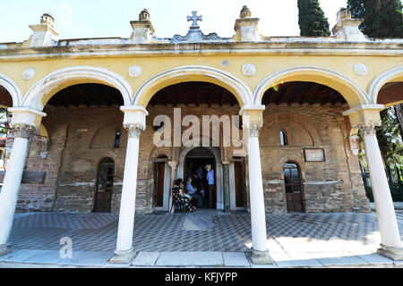 Vlatádon Monastero a Salonicco, Grecia. Foto Stock