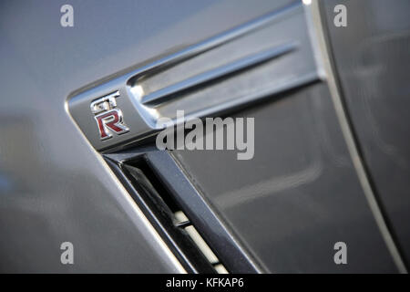 Nissan GT-R sportscar. Foto Stock