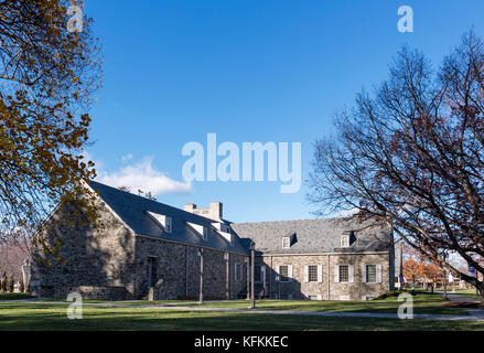 Franklin D Roosevelt Presidential Library and Museum, Franklin D. Roosevelt National Historic Site, Hyde Park, nello Stato di New York, Stati Uniti d'America Foto Stock