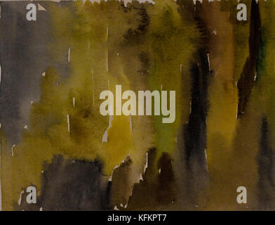 Pergamena acquerello texture. sfondo dipinto acquerello su carta. Foto Stock