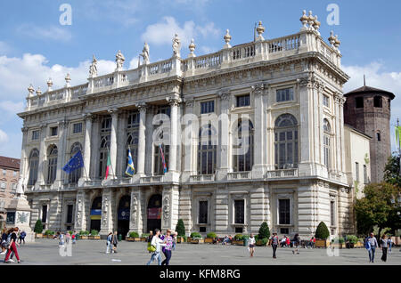 Palazzo Madama, Torino, Italia. Foto Stock