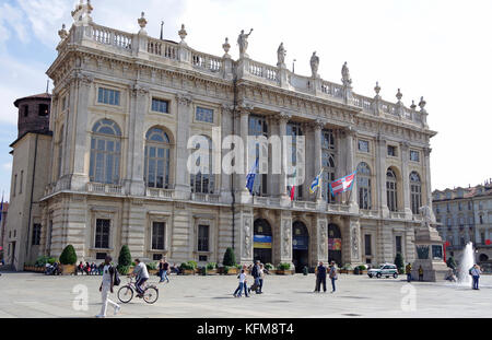 Palazzo Madama, Torino, Italia. Foto Stock