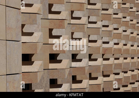 La valletta il palazzo del parlamento,di blocchi di pietra Foto Stock