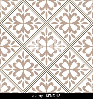 Seamless pattern vintage. Illustrazione Vettoriale