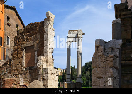 Tempio di Apollo Sosianus, Roma, Italia Foto Stock