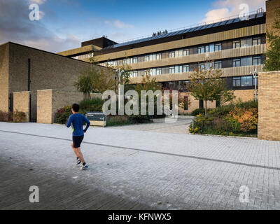 Dipartimento di Scienza dei Materiali e metallurgia edificio, Università di Cambridge a ovest del sito di Cambridge, Cambridge Regno Unito. Aperto 2013 architetti NBBJ la Foto Stock