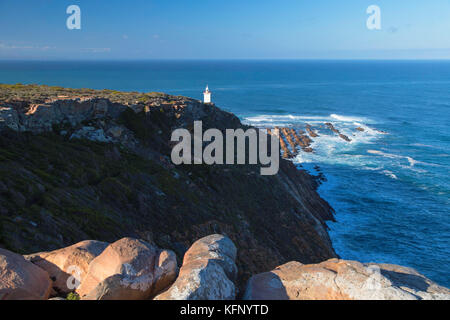 Capo st blaize lighthouse, Mossel Bay, Western Cape, Sud Africa Foto Stock
