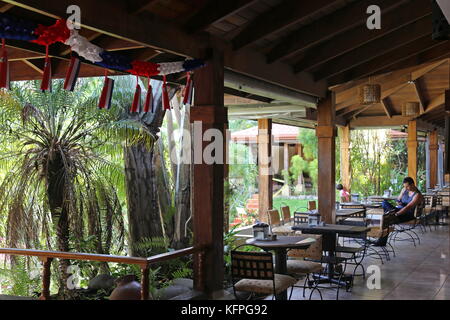 Ristorante presso il Country Inn and Suites San Antonio De Belen, San José, San José provincia, Highlands Centrali, Costa Rica, America Centrale Foto Stock